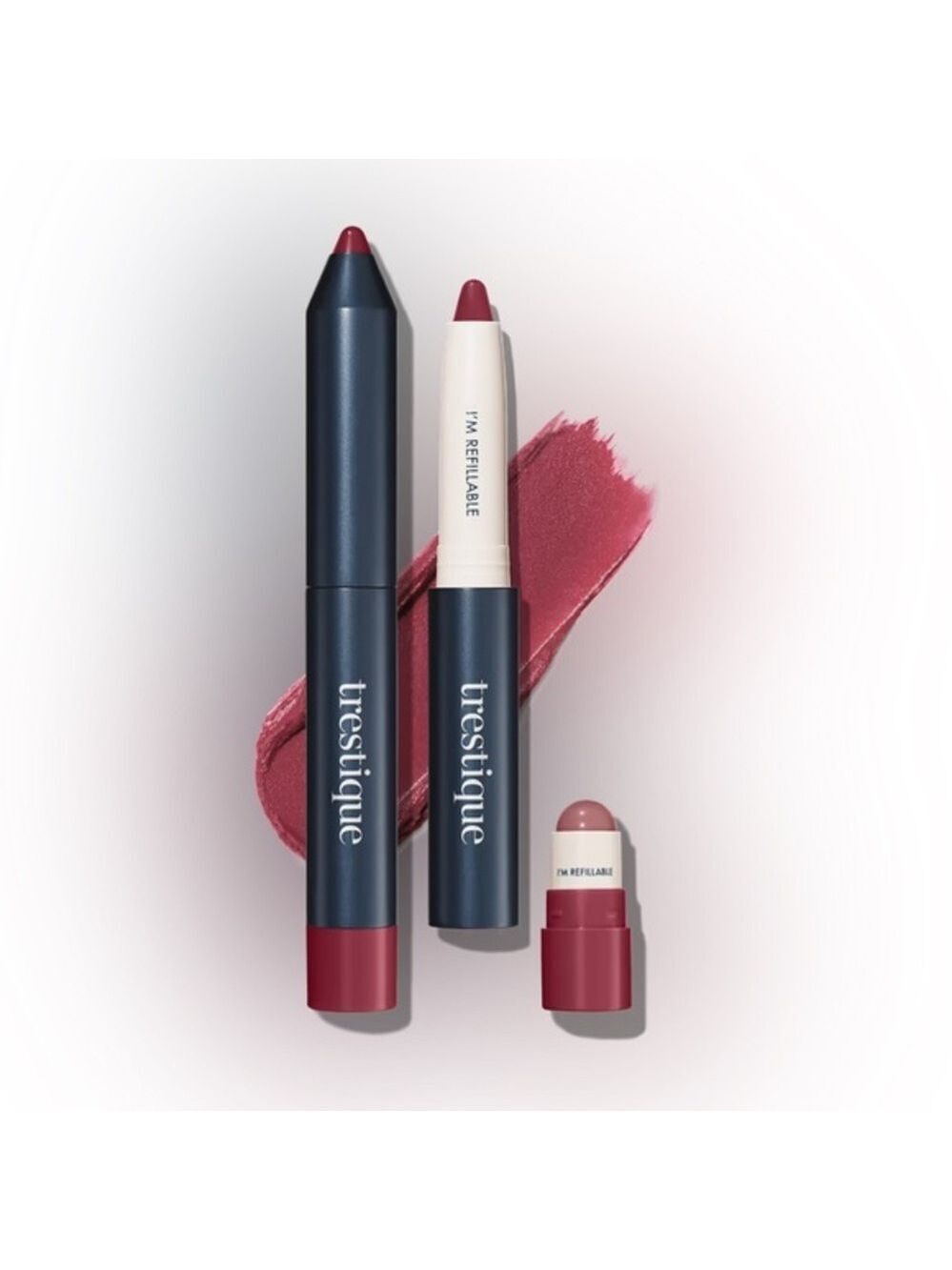 Trestique Lip Crayon Deep Red